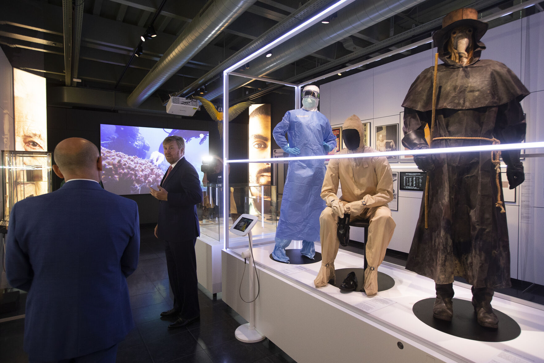 Netherlands Virus Outbreak Exhibition